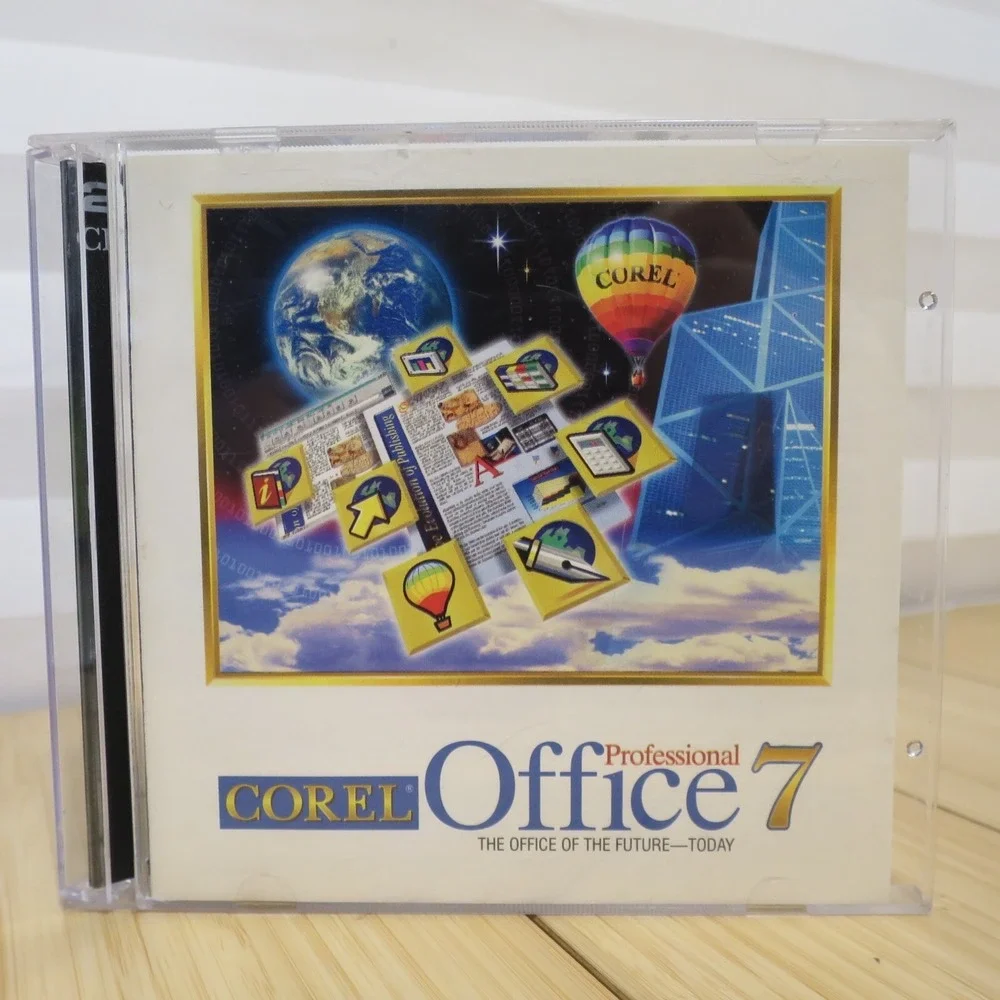 1996 VINTAGE Corel Office 7 Professional for Windows 95 - 2 CD Set - Picture 5 of 5